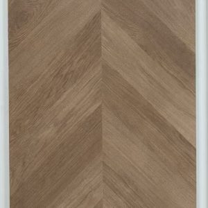 Herringbone wood-patterned tiles